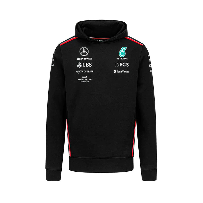 Mercedes-AMG Petronas F1 2023 Team Hoodie Mens – Black