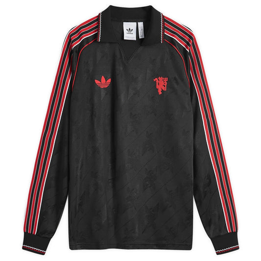 Manchester United Long Sleeve Jersey - Black